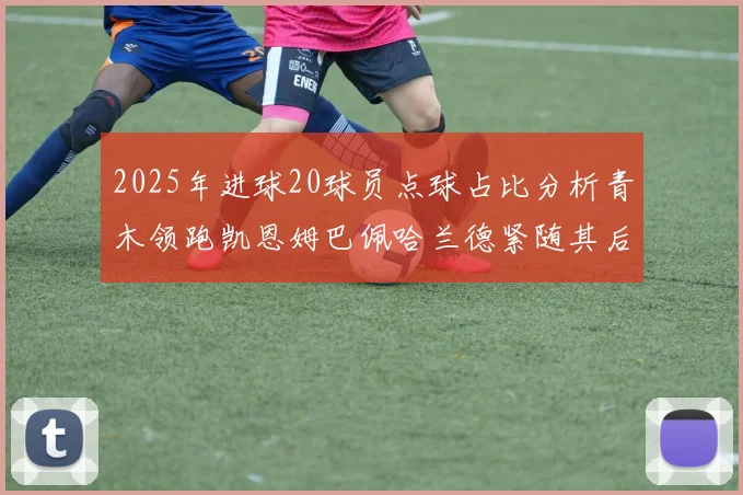 2025年进球20球员点球占比分析青木领跑凯恩姆巴佩哈兰德紧随其后